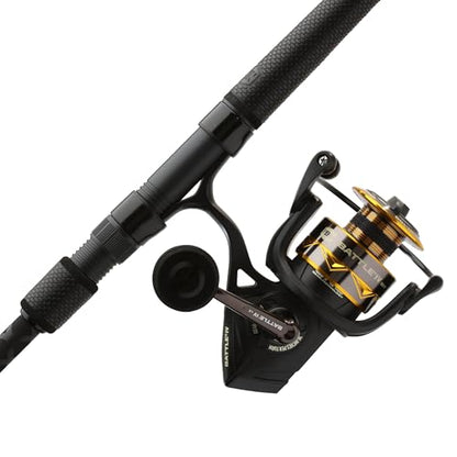 Penn Battle IV Spinning Reel and Fishing Rod Combo - size: 5000 Size Reel - 8' - Medium Heavy - 2pc, style: Battle IV Le