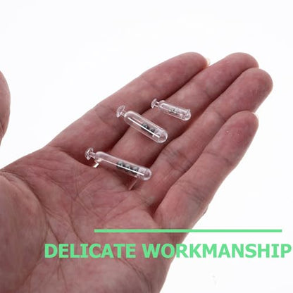 KICHOUSE 60pcs Fishing Weights Rattle Beads Luminous Metal Sinkers Bait Lure Accessories Assorted Small Medium Large for Freshwater and Saltwater Fishing Terminal Tackle