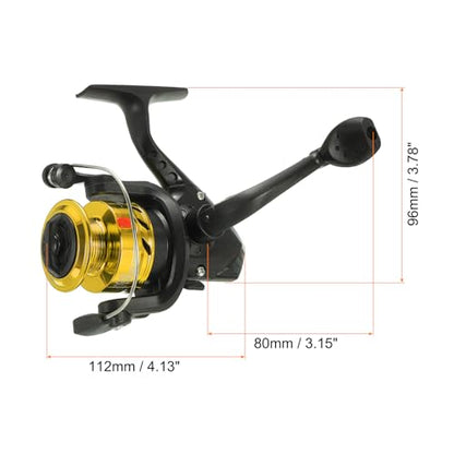 PATIKIL Fishing Reel Left/Right Interchangeable Handle - color: Gold