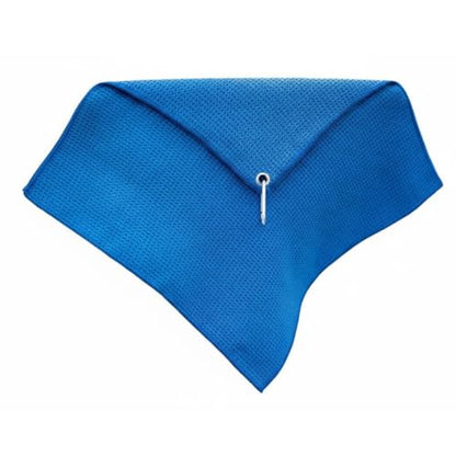Qianly Fishing Towel Highly Absorbent Weave Towel with Clip Non-Shedding Outdoor Gear for Fishermen, Royal Blue - color: Royal Blue
