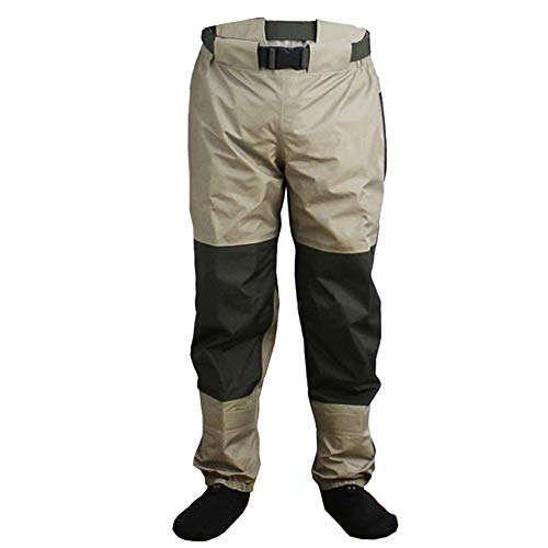 Kylebooker Breathable Stockingfoot Waist High Pant Waders KB003 - size: Large