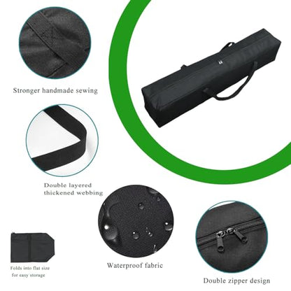 Heavy Duty Canopy & Roof Tent Storage Bag - XL Water-Resistant Organizer for Camping Cot, Hammock Cover, Grill Tools,Fishing Rods & Keyboard Stand with MOLLE Straps (29''(L)x5.9''(W)x5.9''(H)) - size: 29''(L)x5.9''(W)x5.9''(H)
