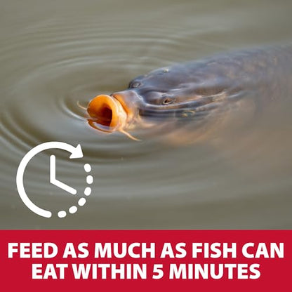 The Pond Guy Game Fish Grower Floating Pellet Food, 17 lbs | Complete aquatic nutrition for bass, trout, & catfish in freshwater ponds & lakes with balanced daily feeding