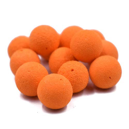 30pcs 12mm Smell Carp Fishing Bait Boilies Eggs / 4 Flavors Floating Ball Beads Feeder Artificial Carp Baits Lure - color: Orange-Sweet Potatoes（12mm）