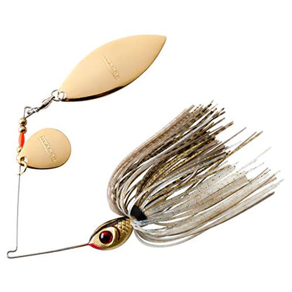 Booyah Blade Spinner-Bait Bass Fishing Lure - color: Gold Shiner, style: Tandem (3/8 Oz)