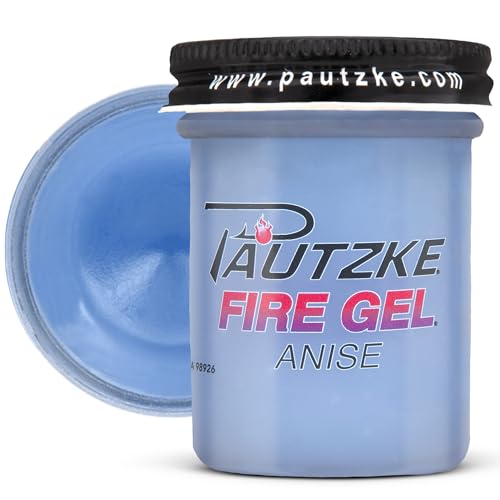 Pautzke Fire Gel Bait Scent Fishing Attractant, Long-Lasting Fish Scent Gel, Freshwater Saltwater Compatible, Strong Scent Trail, Easy Apply Lure Enhancer - color: Anise