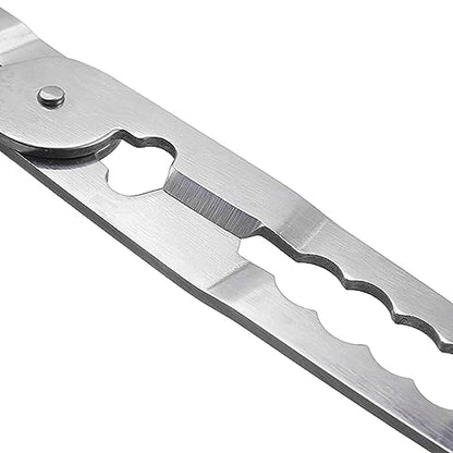 Multifunction Scissors Fishing Plier Scissor Braid Line Lure Cutter Hook Remover Tackle Tool Cutting Fish Tongs Stainless Steel Multi Functional Equipment Accessory