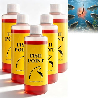 Concentrated Fish Attractant Liquid, 100ml Fish Attractant Liquid for Trout, Panfish and More, Panfish and More, Enhances Scent & Improves Biteresponse - color: 5PCS