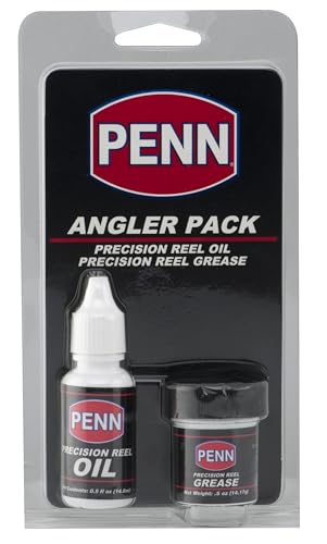 PENN Reel Oil and Lube Angler Pack Clear, .5 oz