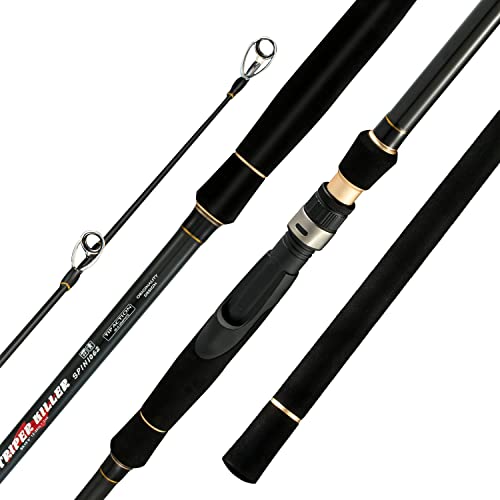 BERRYPRO Light Surf Spinning Rod Striper Fishing Rod Striped Bass surf Rod (9'/9'6''/10'6''/11'/12') - style: 11'- 2pc