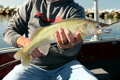 Bandit Lures Walleye Shad - color: Chrome Red Eye, size: WS1 (2-3/8")