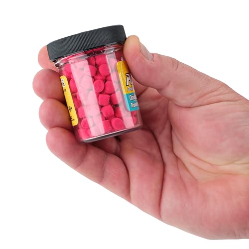 Berkley PowerBait Trout Nibbles Fishing Dough Bait - color: Fluorescent Red