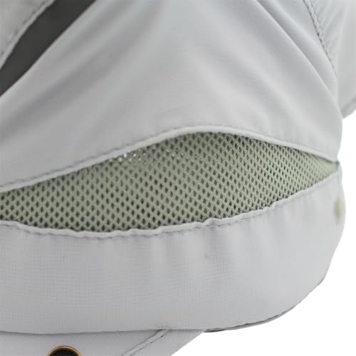 Connectyle Men's Sun Hat with Detachable Neck Flap Adjustable Outdoor UPF 50+ Baseball Sun Cap for Fishing Hiking Golfing - color: Beige