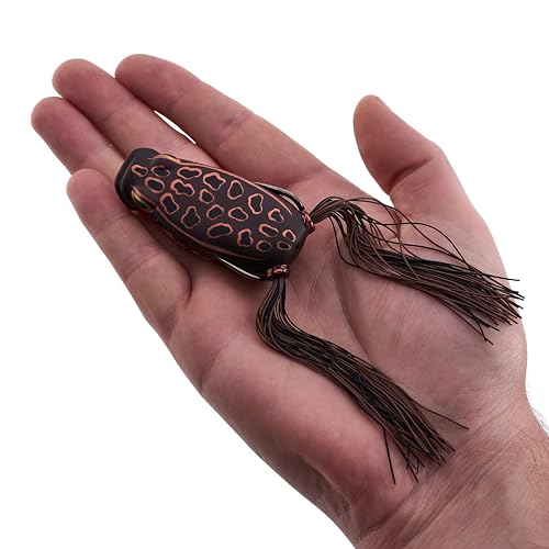 Berkley Swamp Lord Hollow Body Frog Fishing Bait - color: Copperhead, size: Popping