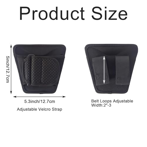 Aventik Fly Fishing Net Holder for Backpack & Kayak Fishing | Durable Fishing Net Holster | Adjustable for Steelhead & Trout Fishing