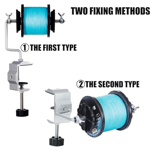 1pcs Fishing Line Spooler for Baitcasting Spinning Reel Portable Fishing Line Winder Machine Reel Spooler Fishing Tackle Tools