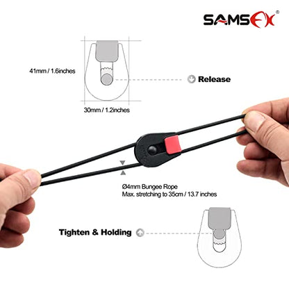 SAMSFX Fishing Rods Belt Stretchy Wrap Pole Straps Elastic Cable Ties for Casting, Spinning & Fly Rods - color: 8pcs, Green Red Blue and Yellow Mixed C