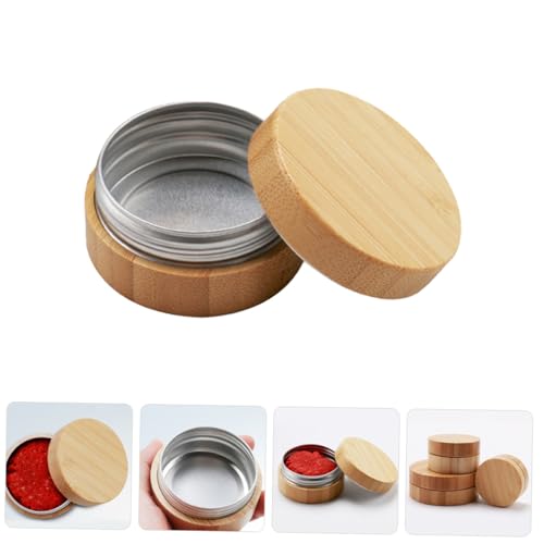 Bait Box Small Fishing Lure Container for Live Earthworm Storage Portable Bait Case Fishing Tackle Organizer for Outdoor 2.24 X 2.24 X 1.14 in