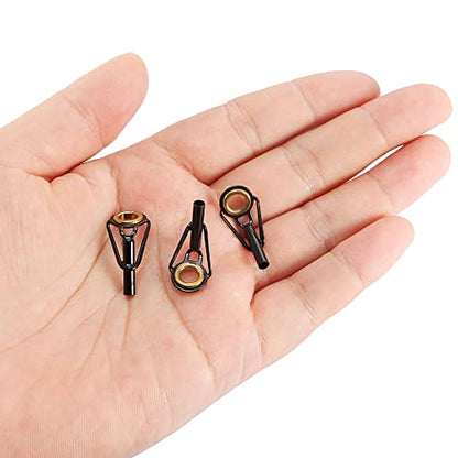 PATIKIL Fishing Rod Tips Repair Kit Stainless Steel Ring Guide for Saltwater Freshwater Fishing - size: 2.8mm