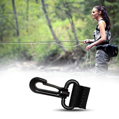 Dry Fly Fishing Floatant Caddy Holder, Floatant Bottle Holder, Attach to Fishing Vest, (2)