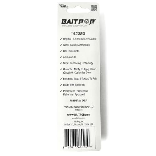 Elite Tube - Sonar Enhancing Scent with Sparklscales - 20ml - color: Gamefish GHOST