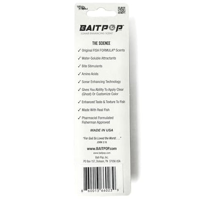 Elite Tube - Sonar Enhancing Scent with Sparklscales - 20ml - color: Gamefish GHOST
