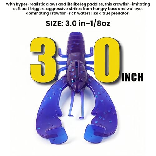 Neko Rig Kit Ned Rig Jig Heads Soft Stick Worms or Crawfish Bass Fishing | 113pcs Neko Wacky Kit, Mushroom Jig Heads Floating Stick Worms 60pcs, Round Jig Head Soft Swimbait 63pcs, 36pcs Crawfish Lure