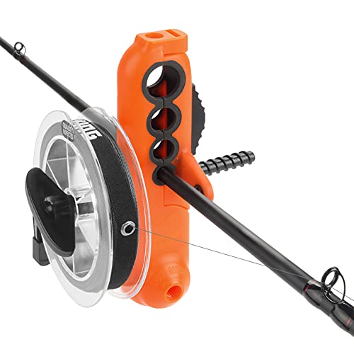 KastKing Patented Radius Line Spooler, Compact Fishing Line Spooling Tool for Spinning Reels and Casting Reels – Line Spooler Spools Fishing Reels Without Line Twist, Great Fishing Gifts - style: Radius Line Spooler