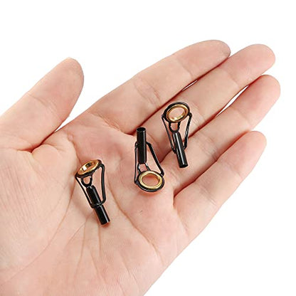 PATIKIL Fishing Rod Tips Repair Kit Stainless Steel Ring Guide for Saltwater Freshwater Fishing - size: 3.6mm