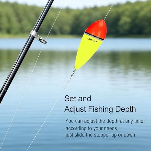 Slip Fishing Bobbers & Floats for Steelhead Float Rigs Versatile Float Rigs for Freshwater & Saltwater 1/3oz,1oz,1-3/4oz - size: 3.2in*4pcs