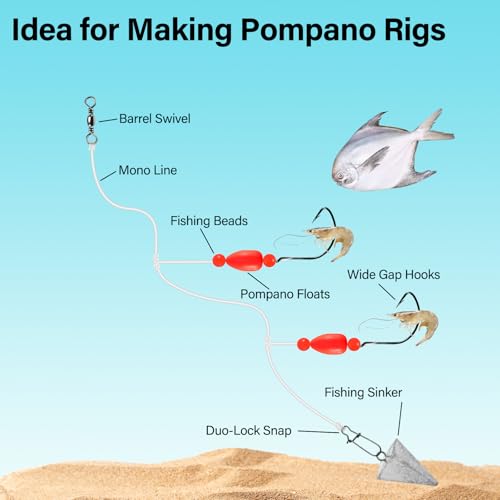 Alwonder 60-Pack Fishing Floats Bobbers Oval Bullet Foam Rig Floats Pompano Surf Ice Fly Fishing Trolling Fish Finder Bottom Live Bait Rigs Float for Bass Trout Walleye Crappie Redfish Bluegill - color: Green, size: Medium-0.37*0.65"