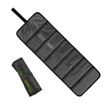 Fishing Tackle Bag Pouch Portable Foldable Waterproof | Trolling Lure Tackle Box Storage Gear for Anglers, Beginners, Enthusiasts, Kayak, Husband, Angler, Beginner, Enthusiast,