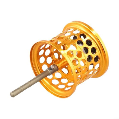 FABULETTA Spool for Casting Reel, Lightweight Aluminum Bobbin, Compatible with Tatula SV TW/SV-100, 4 Colors, Fishing Reel Parts Repair(golden) - color: golden
