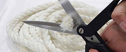 Ascend Tools 11 inch Carbon Steel Shears - Kevlar, Dyneema, Vectran, Spectra, Technora, Nomex, Innegra, Dacron, Fiberglass, Carbon Fiber, Breathers - size: 11"