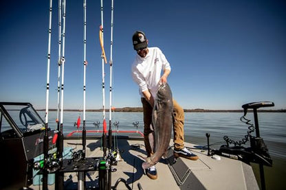 Ugly Stik Catfish Special Spinning Fishing Rod - size: 7' - Medium Heavy - 15-30lb - 2pc, style: Old Model