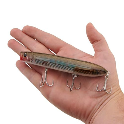 Berkley Cane Walker Saltwater Fishing Hard Bait - color: Mangrove Minnow, size: 5in - 125 (4/5 oz)