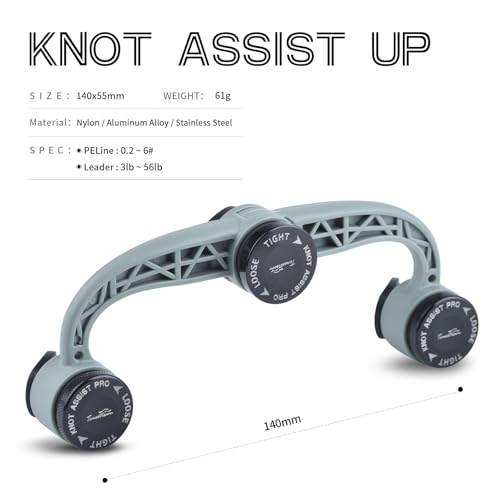 Fishing Bobbin Knotter Assist Knot Tool GT FG PR Line Wire Knotting Machine Fishing Gear