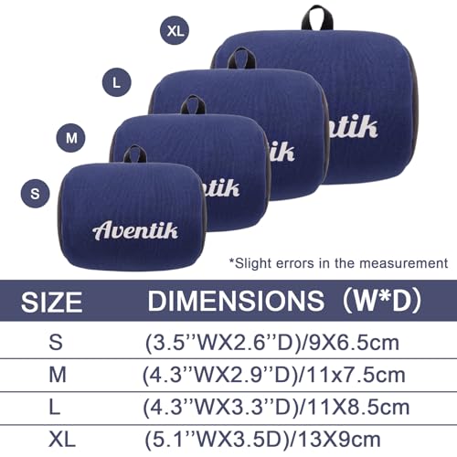 Aventik Neoprene Conventional Reel Cover Round Reel Gloves Trolling Reels Storage Reel Pouch Fits 800 1000 2000 3000 4000 5000 6000 Series Fishing Reels - color: 3pcs-Black/Blue, size: XL:5.1''W x 3.5''D