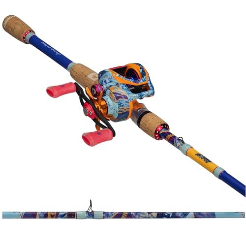 Profishiency Rizz One Piece Rod and Reel Combo - style: 7'1" Rizz Baitcast Rod and Reel Combo
