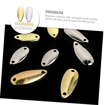 GALPADA 20Pcs Creative Sinking Fishing Baits Kit Lightweight Metal Lures for Freshwater Saltwater Fishing for Fishing Enthusiasts Durable Vivid Design