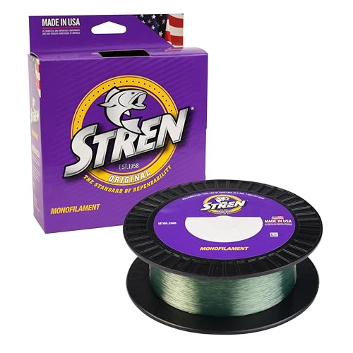 Stren Original Monofilament Fishing Line - color: Lo-Vis Green, size: 1000 Yd, Pound Test 10, style: 10lb | 4.5kg
