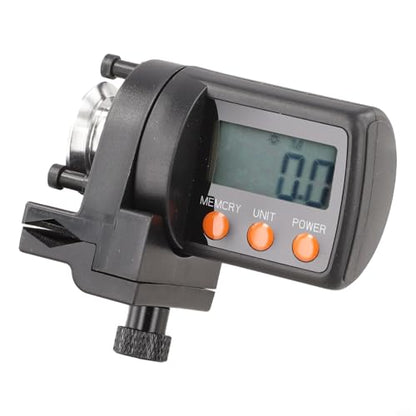 Fishing Line Counter, 199.9m-999.9 M Depth Finder Spooler Electronic Portable Digital Length Display Fish Finderdepth Gauge Tackle Tool Accurate Manual Meter Gear For 5-17mm Fishing Rods