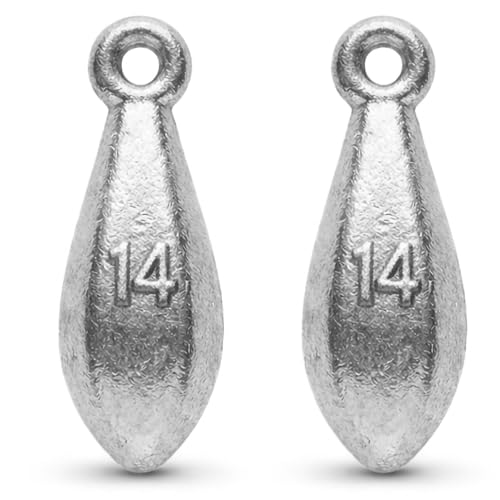 Bank Sinkers Fishing Weights, No-Roll Hexagonal, Surf & Catfish Saltwater - style: 14 Ounce-2pcs