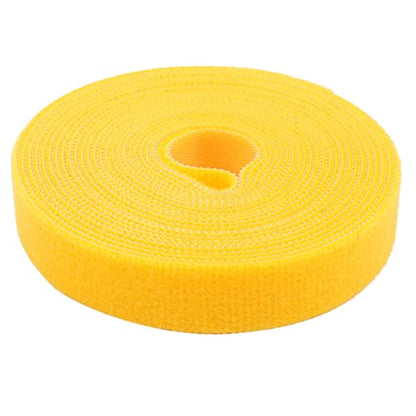 Fishing Rod Strap Fishing Rod Tie Holder Strap Roll Strap Portable Fishing Strap Fishing Rod Band Wrap - color: Yellow