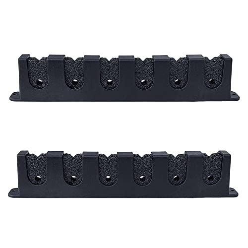 Horizontal 3/4/6 Rod Storage Rack Fishing Holder Wall Mount Stand Foam Inserts with Screw for Garage Carp Accessory Holder for Bathrooms On Wall Stand Standing Toilet Travel Children