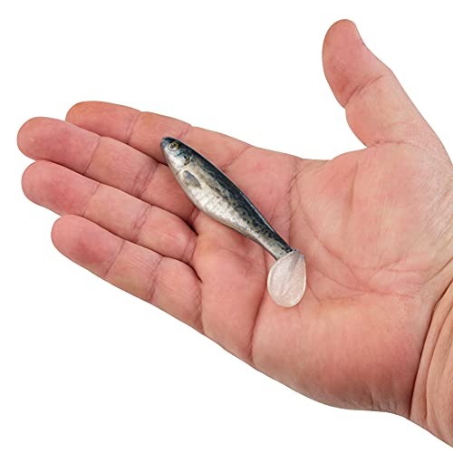 Berkley PowerBait The Champ Swimmer Fishing Soft Bait - color: HD Black Crappie, size: 3.8"