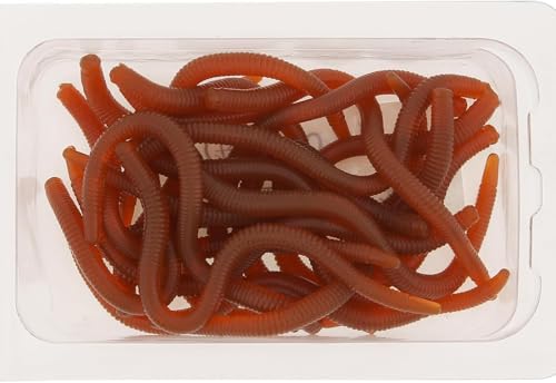 20pcs Bass Fishing Worms - Soft Plastic Baits & Lures for Fresh Water Fishing
