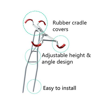 Toasis Bank Fishing Rod Holder Lake Fishing Pole Stand