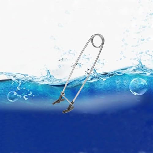 2 Pcs Fish Mouth Spreader Fish Mouth Opener Spring Steel Jaw Retractor Stainless Steel Fish Mouth Hook Remover Jaw Spreader Saltwater Fishing Tool