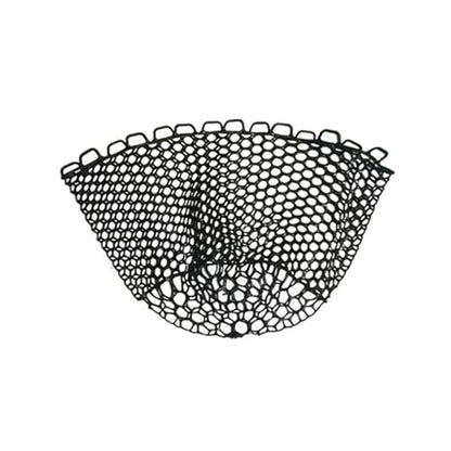 Fishing Landing Net Light Weight Folding Silicone Fishing Net Replacement Meshes Outdoor Tool Accessories - color: 3525